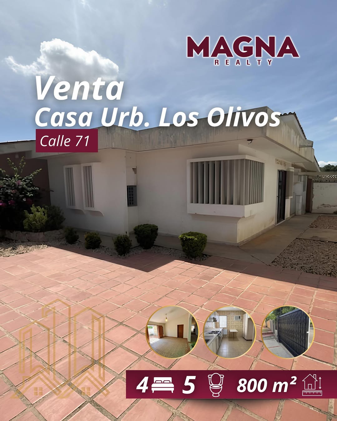 Casa en venta para remodelar en Calle 71. Propieda - Principal
